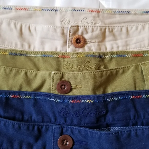Robert Graham Shorts Green Blue Tan